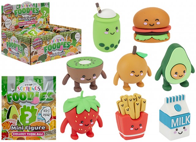 FOODIES Mini Personaggi Collezionabili cm In espo da PZ 8ass…x…x144